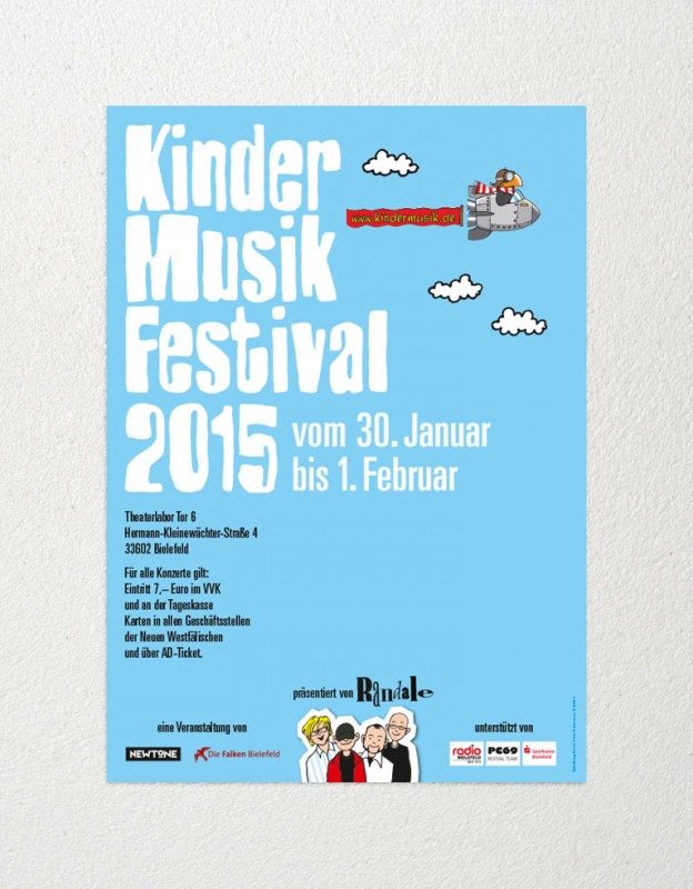 Kindermusikfestival: Plakat