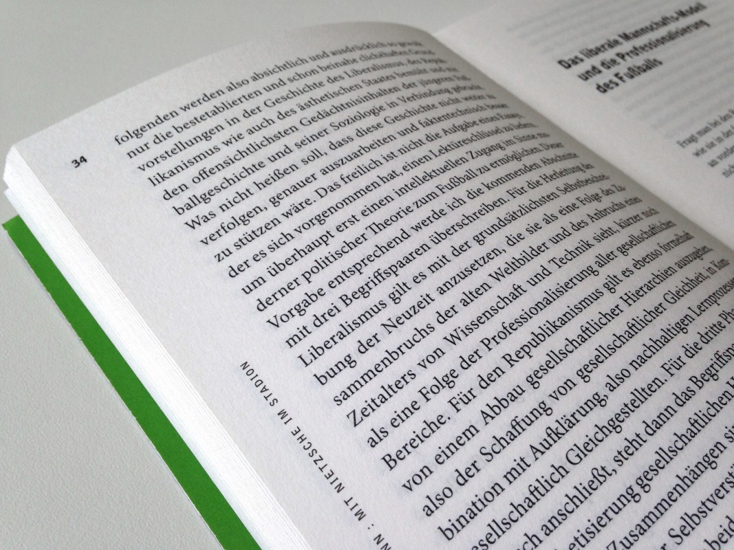 Typografie für eine Buchreihe